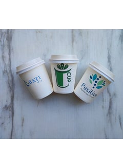 May Cup Company Special Printed Cardboard Cup with Lid 7 Oz 250 Pieces  - Image 1