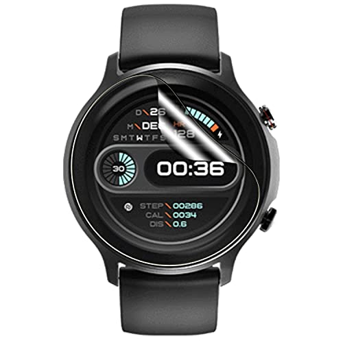 FCS smartwatch screen guard for Boult Crown R Pro | Pack of 3 | Edge to Edge Coverage | Ultrathin 0.125mm flexible Watch screen protector TPU membrane. (3) - Image 2