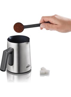 Okka Rich Spin Stainless Steel, Turkish Coffee Machine, 350 ml, OK0012-CHROME, 700 W - pzsku/Z8EA35DFE99CA012C8FC6Z/45/_/1736547143/83f49cc6-bf0b-453b-a909-d95abb49fbf5