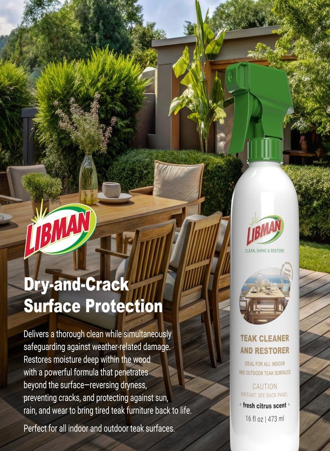 LIBMAN COMMERCIAL Teak Cleaner and Restorer - Image 2