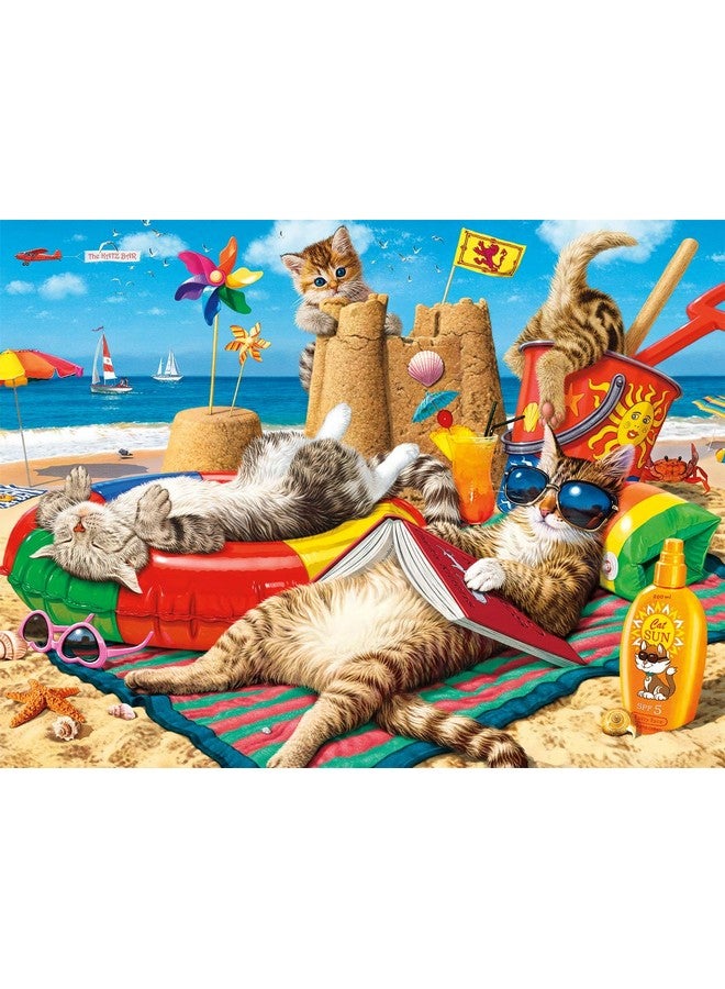 Buffalo Games - Beachcombers - 750 Piece Jigsaw Puzzle Multicolor, 24"L X 18"W - Image 2