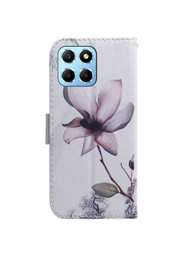 S-TOP Case For Honor X8 5G Coloured Drawing Flip Leather Phone Case - Image 3