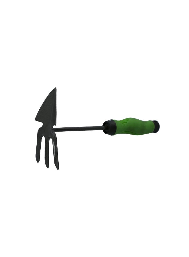 Generic Pointed Spade Cultivator with Rubber Handle Black and Green 15 x 6.5 x 29 cm T21-322C-067A  - Image 1