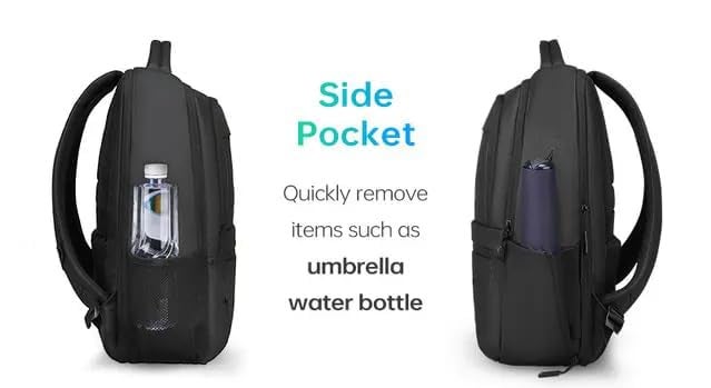 TRUE HUMAN EMPEROR® Anti-Theft Bagkpack With USB Charging Port Laptop bag/Office bag/College bag/Travel bag with Anti -Theft back pocket (LEGEND) - Image 5