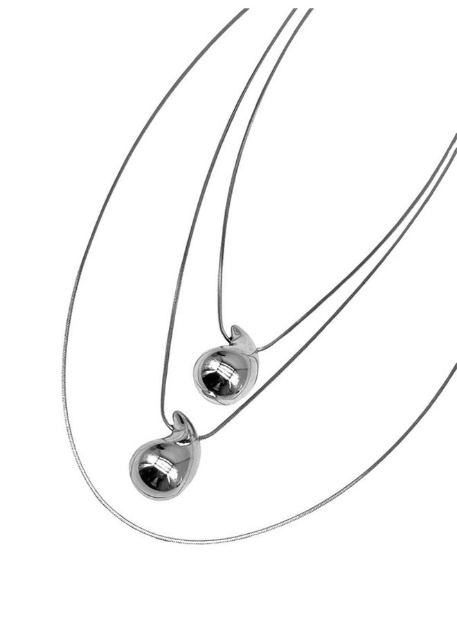 FLUFFY Plated Fashion Necklace Set  - Image 2
