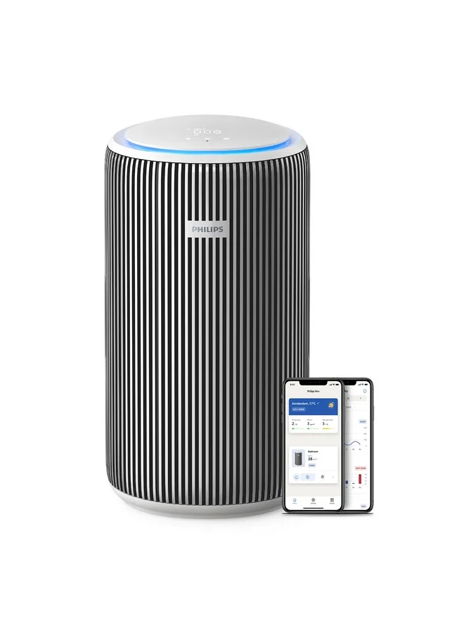 Philips PureProtect 3200 Series Smart Air Purifier Silver and Arctic White 52 x 28.5 x 28.5 cm AC3220/10