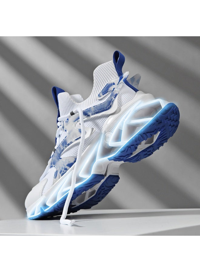 NIBEMINENT Blade Fashion Sports Shoes for Men  High Top Casual Breathable Large Size Sports Shoes for Foreign Trade - Image 2