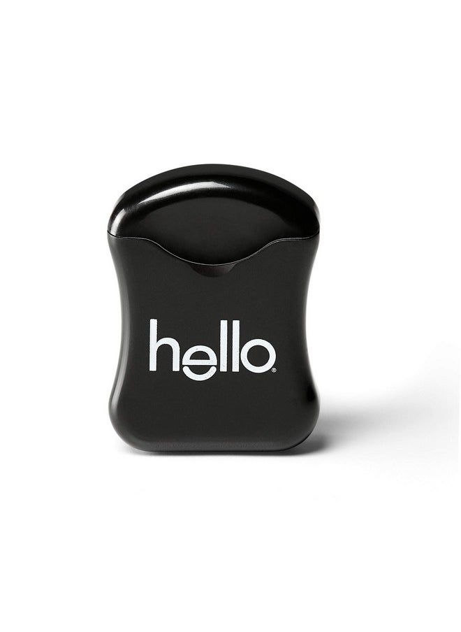 Hello Activated Charcoal Infused Floss Vegan Wax, Fresh Mint, Natural Peppermint Flavor, 3 Count  - Image 4