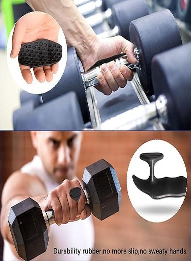 VELLOREX Weight Lifting Hand Grips,Gym Gloves for Boys and Girls with Strong Wrist Support,Anti-Slip Rubber Plam Protector for Deadlifting, Pull-ups,Dumbells, Strenth Training - Image 4