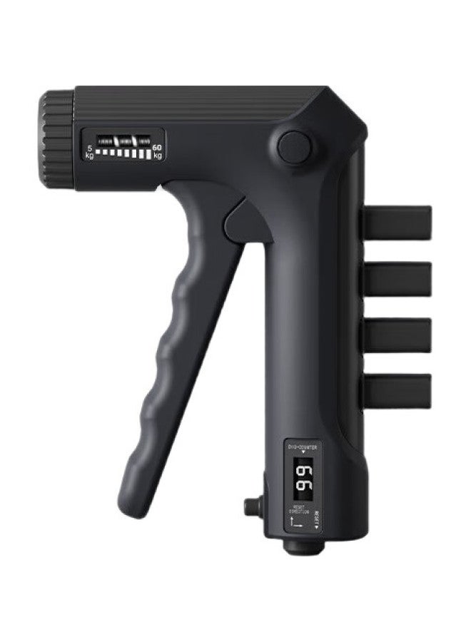 INVUI Hand Grip Strengthener, Multi-Functional Adjustable Counting 60Kg, Men'S Hand Strength Training, Rehabilitation Exercise, Black - Image 3