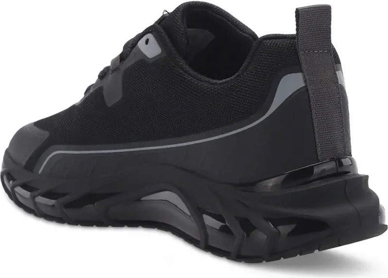 Slazenger Turbo Black Sneaker Casual Sports Shoes V1