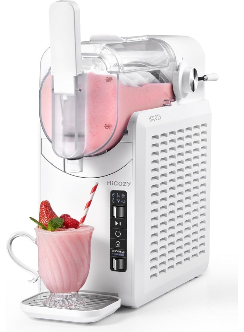 HiCOZY Hicozy F1 Slushie Machine, Professional Frozen Drink Maker, 48 oz Slushy Machine for Home, No Ice Needed, Self-Cleaning, 5 Presets for Milkshakes, Cocktail,  - Image 1