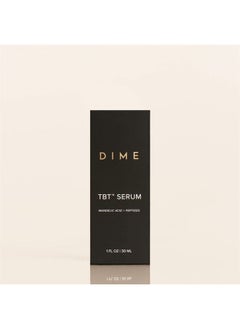 DIME Beauty TBT Anti Aging Facial Serum Retinol Alternative with Resveratrol, Mandelic Acid and Niacinamide Decrease Fine Lines, Helps Skin Tighten and Hide Wrinkles, Dark Spots and Crows Feet, 1 Coun