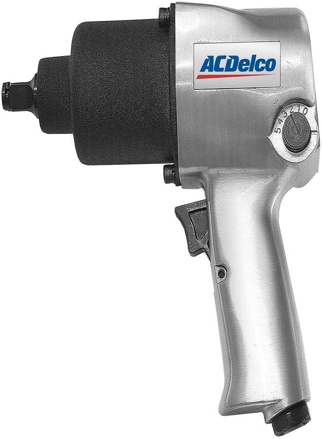 إيه سي ديلكو طقم أدوات مفتاح ربط هوائي ACDelco ANI405A شديد التحمل بمطرقة مزدوجة ½ بوصة 500 قدم-رطل، بخمس سرعات - Image 1