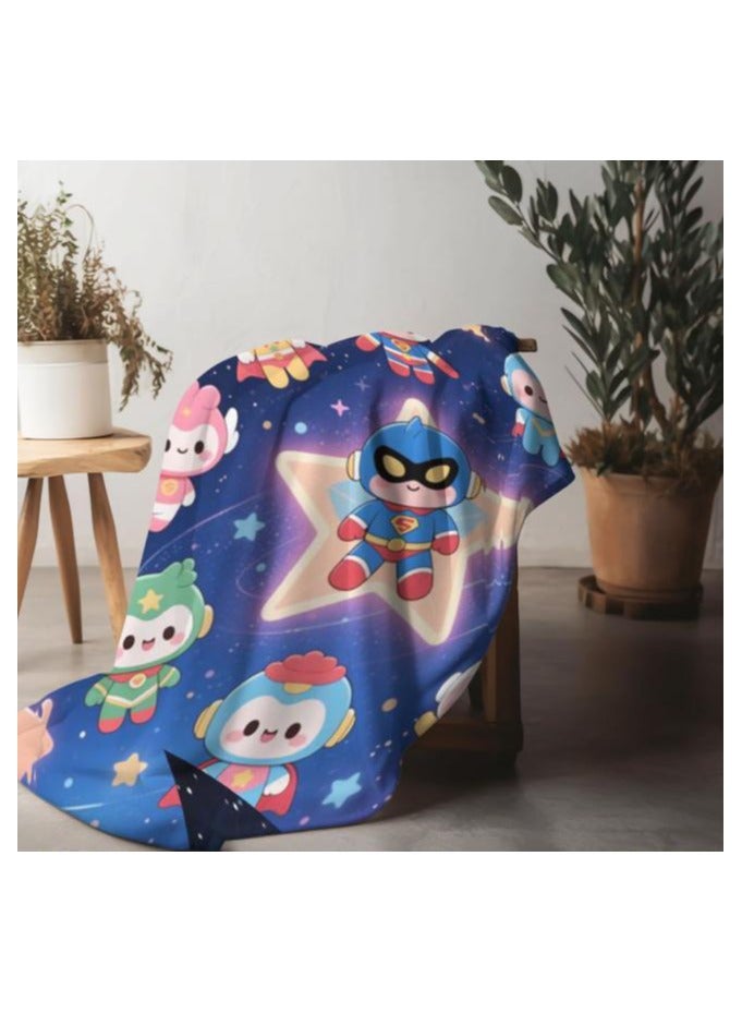 general Flannel thin blanket (warm and comfortable, suitable for sleep, gaming, dust removal and sandproof) 150cm*200cm - 1031 - Image 5