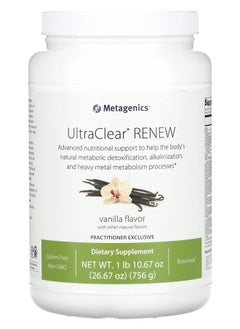 Metagenics UltraClear Renew Vanilla 1 lb (10.67 oz) 