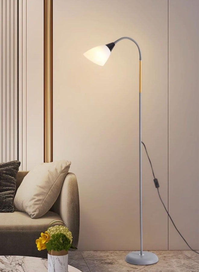 إن كي أكس مصباح أرضي بنمط الشمال الأوروبي | إضاءة أنيقة لغرفة المعيشة، غرفة النوم، المكتب، وأركان الأريكة - تصميم تشونغشان - Image 2
