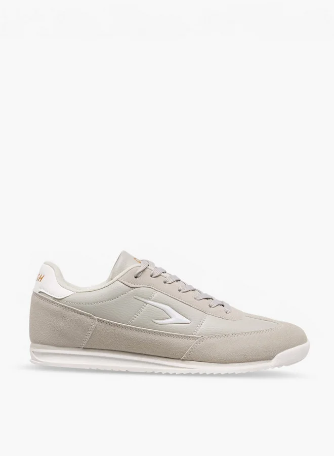 Dash  Solid Lace-Up Sports Shoes  | Best Price UAE