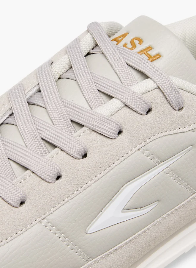 Dash  Solid Lace-Up Sports Shoes  | Best Price UAE