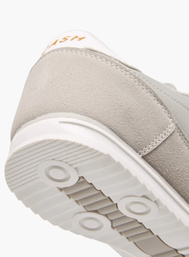 Dash  Solid Lace-Up Sports Shoes  | Best Price UAE