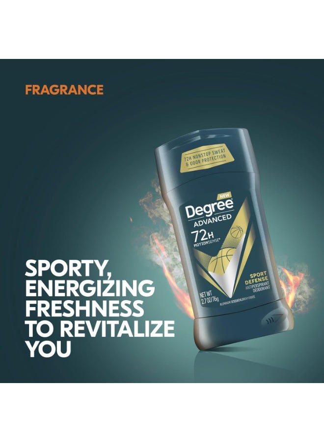 Degree Sport Defense Advanced Protection Antiperspirant Deodorant Stick 76 gm - Image 3