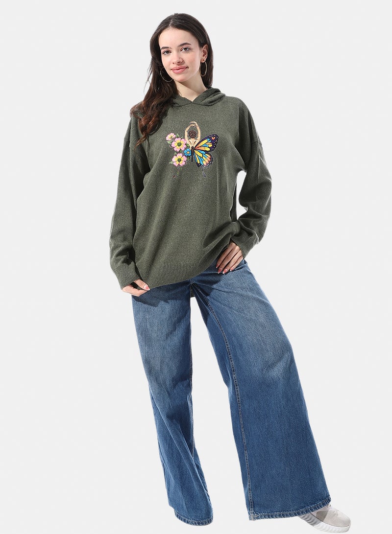 Andora High Low Slip On Hooded Pullover - Image 5