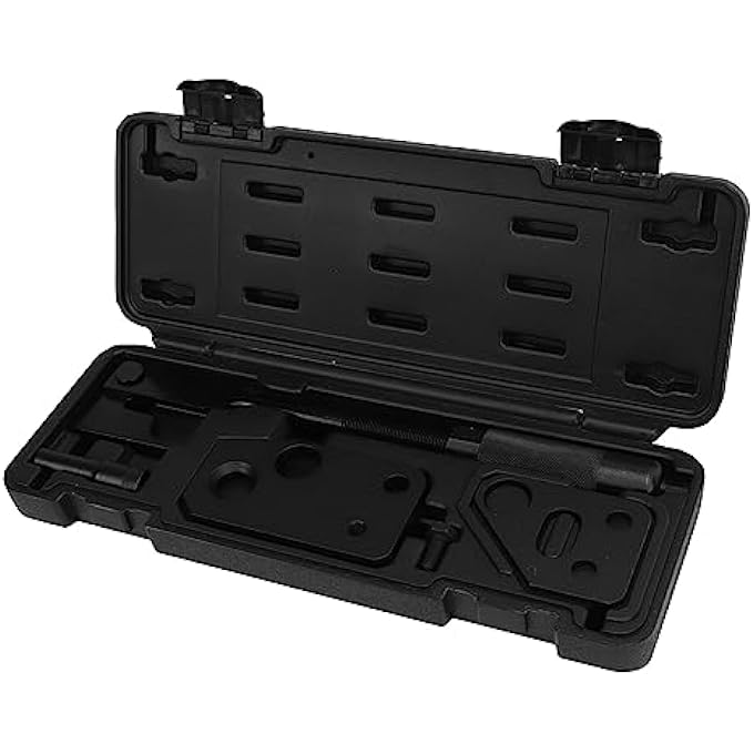 rayihni Belt Tensioning Tool Kit Engine Drive Belt Tensioner Set Compatible With Suzuki Light Car Sene Carbon Steel Pulley Adjustment Tools 5 Pcs Automotive Repair Kit - Image 4