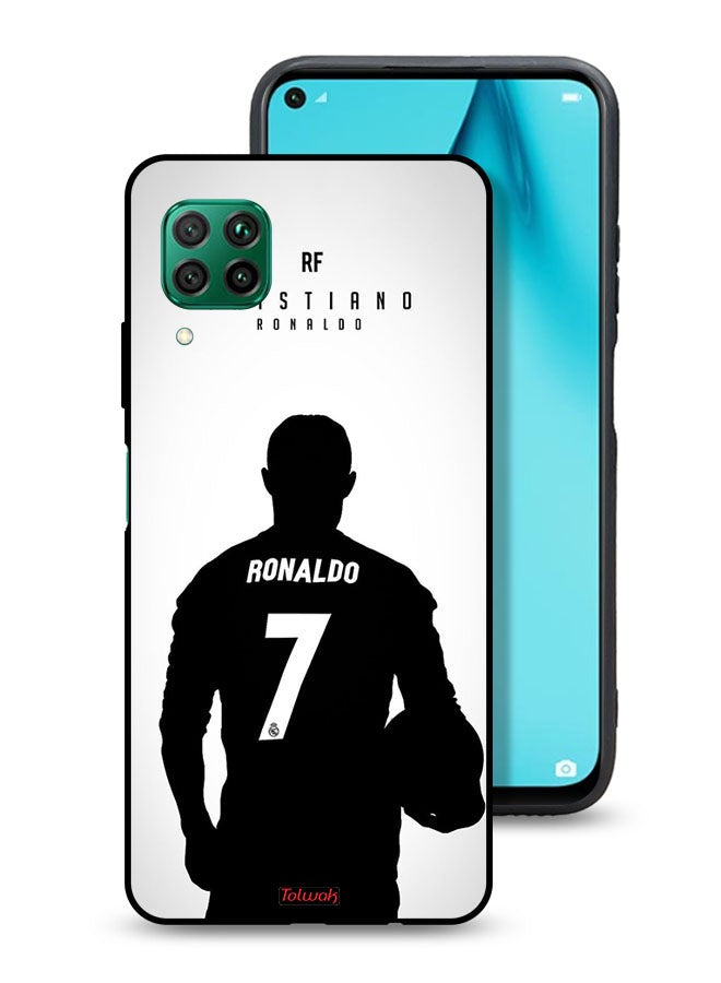 Tolwak غطاء واقي لهاتف هواوي نوفا 7i بتصميم قناع كريستيانو رونالدو - Image 1