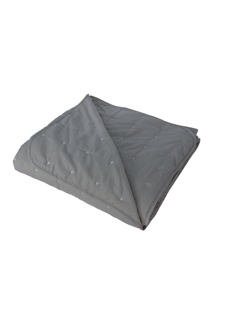 Nile Weave 200 TC Premium Egyptian Cotton Blend Quilt – Light, plush, and beautifully crafted for a luxurious feel, perfect for adding elegance and warmth to any bedroom. - Image 3