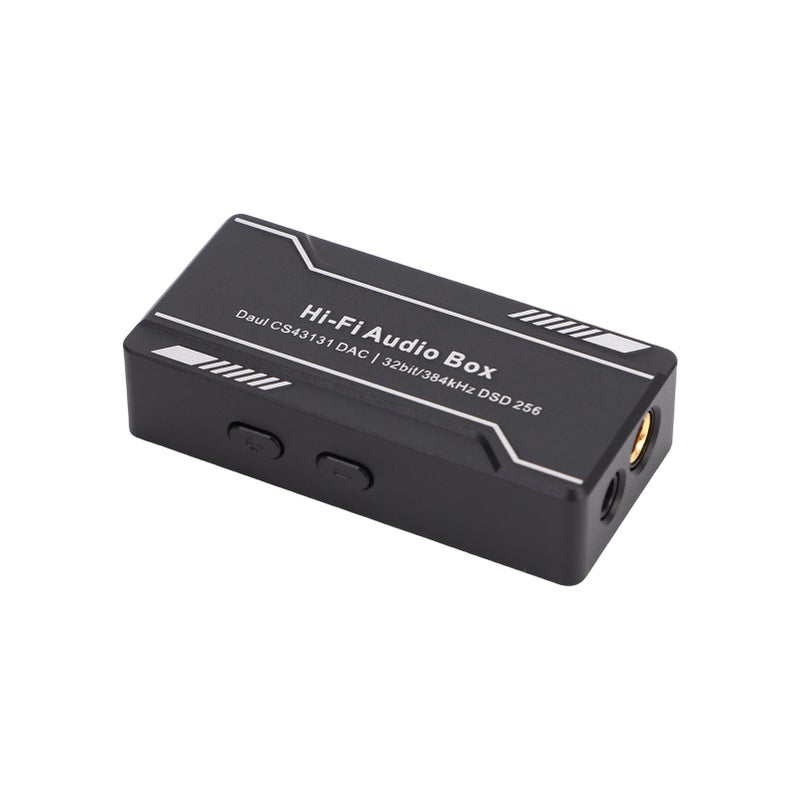 مُضخم فك تشفير صوت محمول وضع كسب عالي ناتج متوازن PCM 384K DAC صوت عالي الجودة لـ الهواتف الذكية والأجهزة الحاسوبية والأجهزة اللوحية - Image 4