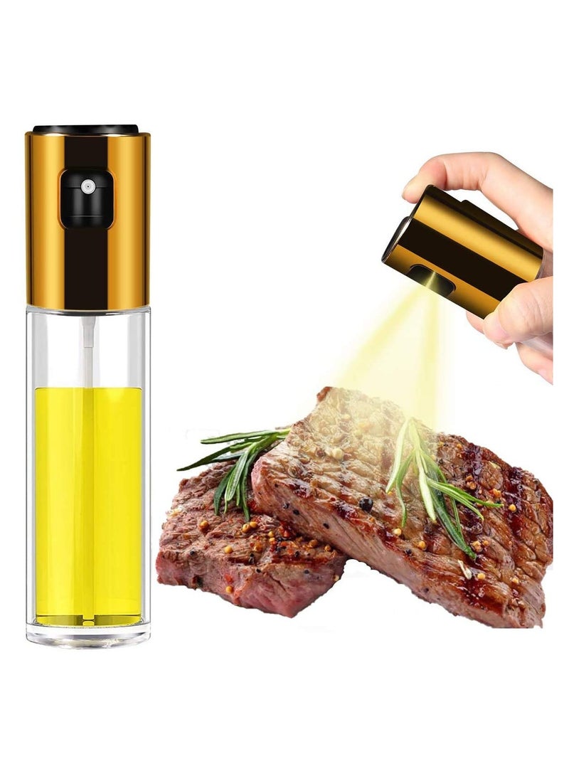 Olive Oil Sprayer for Cooking 100ml FoodGrade Glass Oil Sprayer for Cooking Air Fryer Kitchen Olive Oil Sprayer Mister and Oil Spray Bottle for Cooking BBQ Salad Baking Roasting Grilling - Image 1