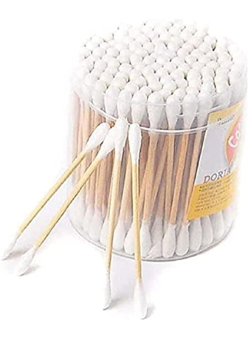 طقم مكون من علبة سلاكة الاذن و أعواد العناية بالأذن