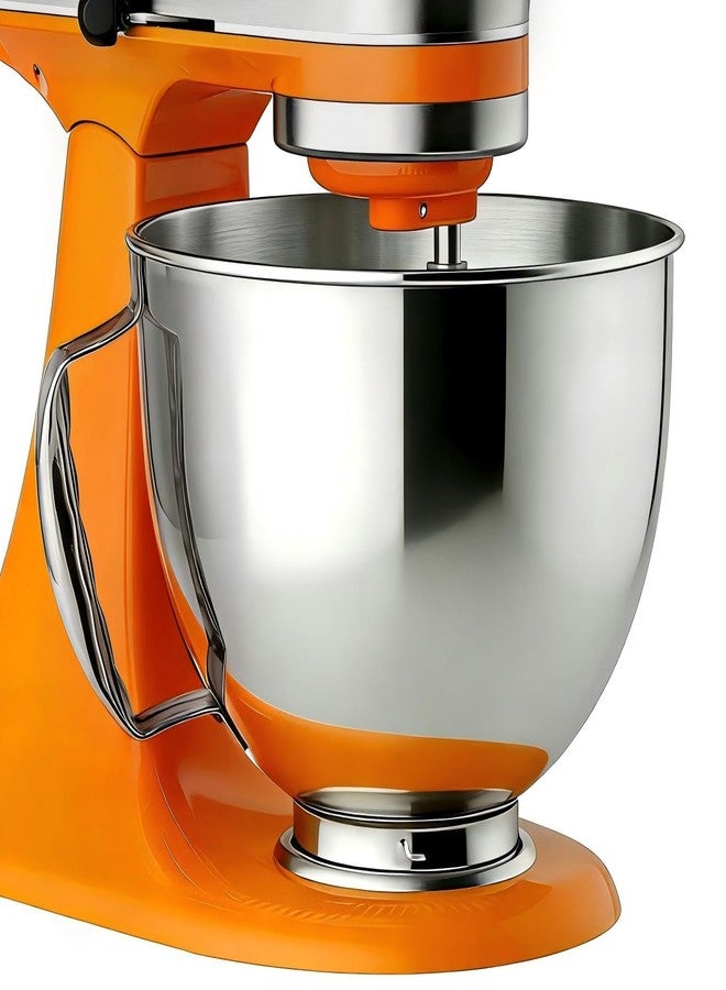 KCKHFA Stainless Steel Mixer Bowl Fit for KitchenAid Artisan&Classic Series 4.5-5 QT Tilt-Head Stand Mixer, Mixing Bowl with Comfortable Handle - Image 1