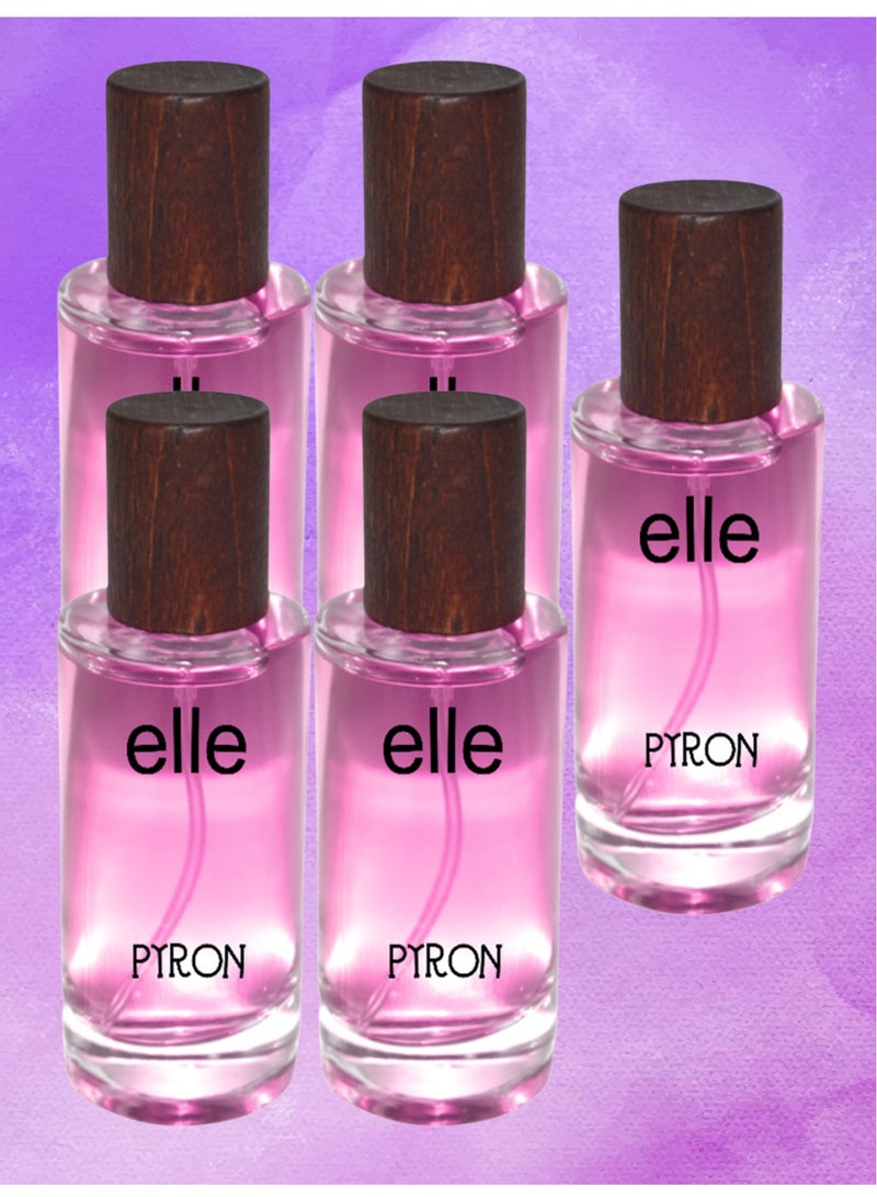 بيرون 5 قطع عطر إيلي للصبايا 50 مل