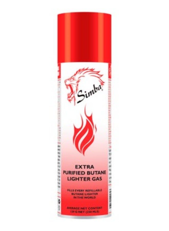 Simba Extra Purified Butane Lighter Gas 250ml - Image 1