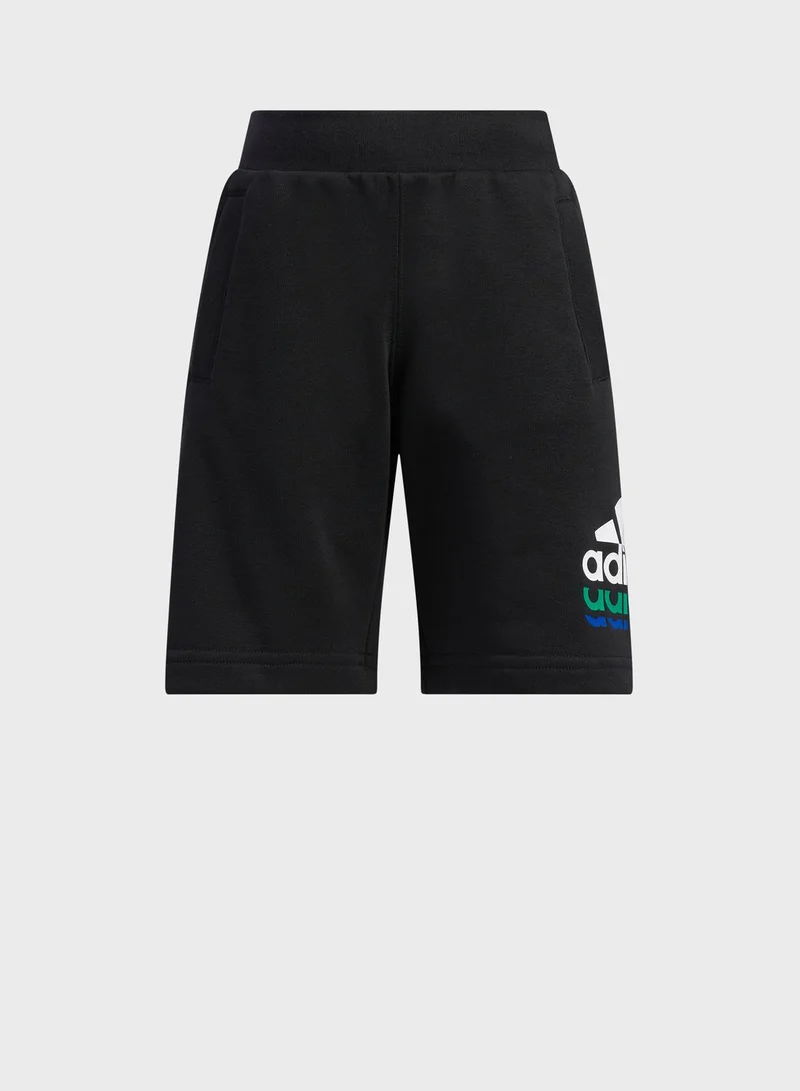 Adidas Infant Badge Of Sport Logo Shorts