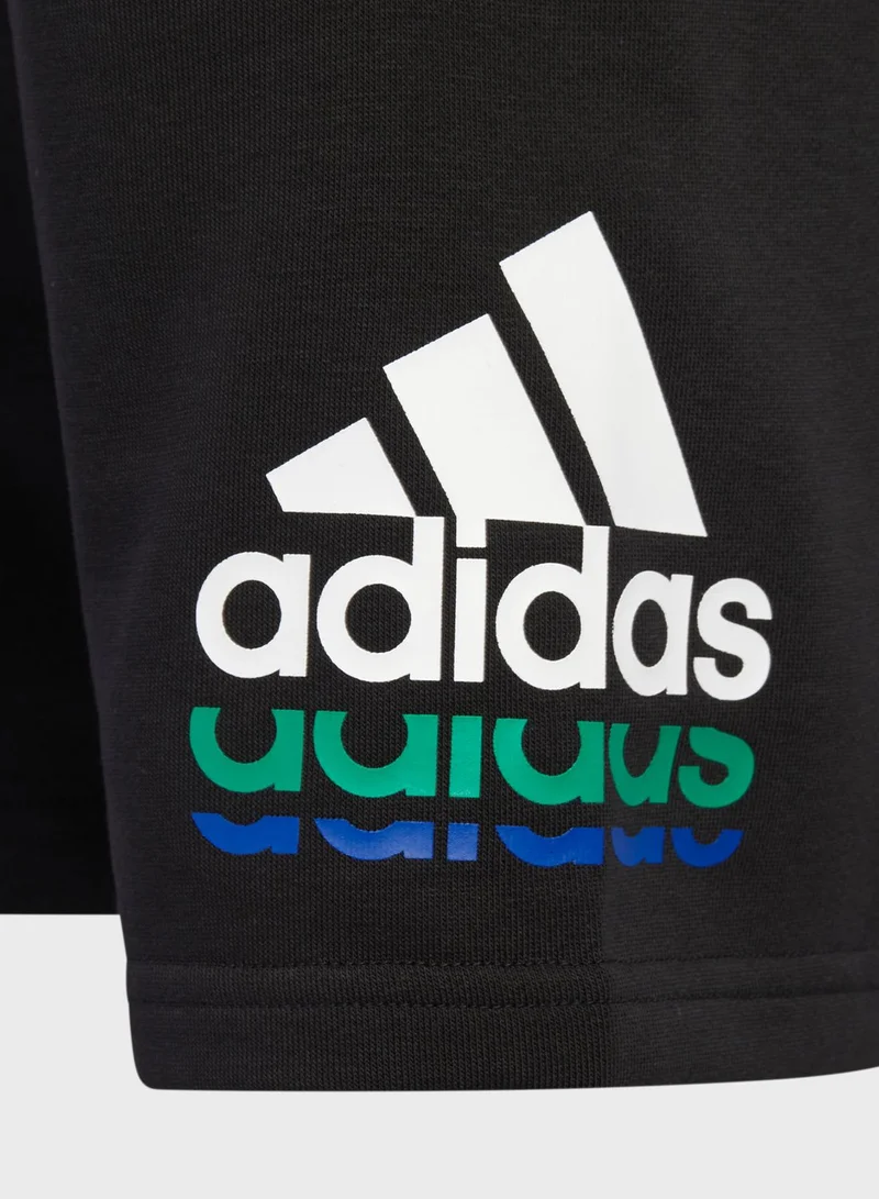 Adidas Infant Badge Of Sport Logo Shorts