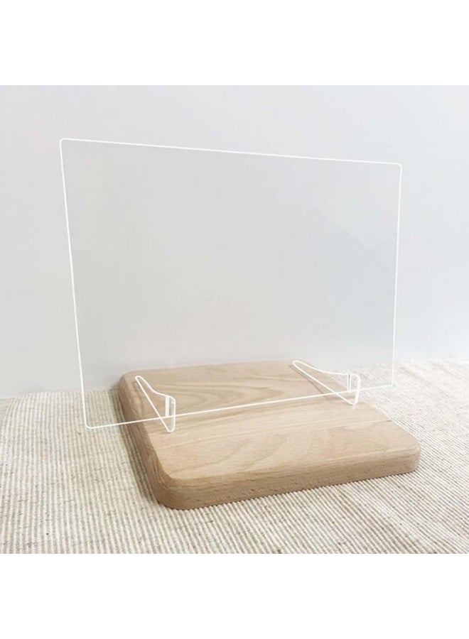 Horoof Home Horoof Home® Custom Acrylic Welcome design – Personalized Clear Event design, 14.8x21cm, 3mm Thick, Modern Acrylic design for Weddings, Birthdays & Special Occasions,SL349