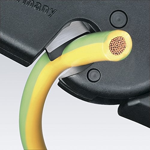 KNIPEX Tools 12 42 195 MultiStrip 10 Insulation Stripper, 8-32 AWG - Image 4