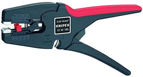 KNIPEX Tools 12 42 195 MultiStrip 10 Insulation Stripper, 8-32 AWG - Image 1