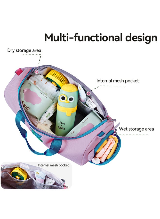 Nohoo Kids Duffle Bag - Mermaid Purple - Image 5