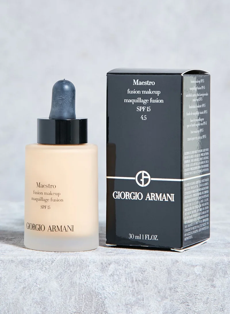 GIORGIO ARMANI Maestro Fusion Make Up Foundation SPF 15 - #4.5