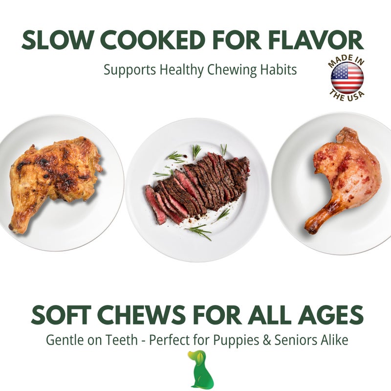 Loving Pets Natural Value All Natural Soft Chew Chicken Tenders Dog Treat, 14-Ounce - Image 3
