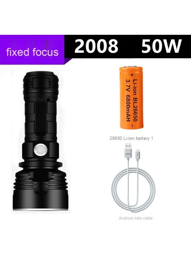 P70 Ultra Bright Flashlight - Waterproof USB Rechargeable Xenon Light