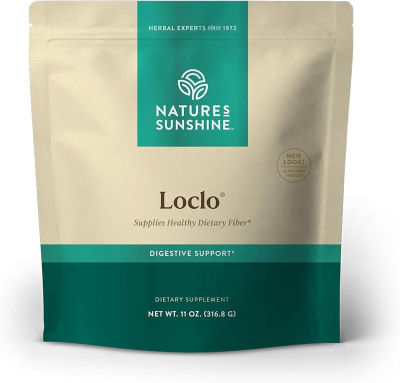 Nature's Sunshine Loclo Dietary Supplement - 11 oz Powder for Digestive Support - Image 1
