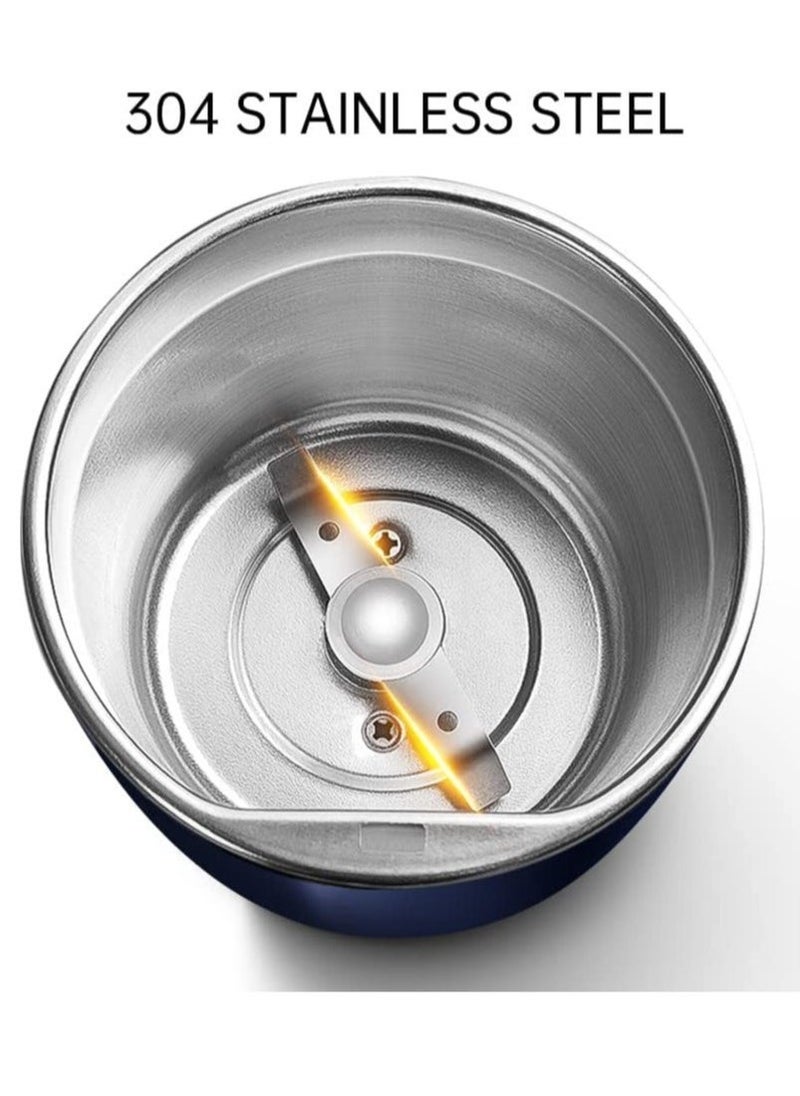 ELTRAZONE Electric Dried Spice and Coffee Grinder, Grinder and Chopper Crusher for Home,Detachable Cup, diswash Free, Blade & Cup Made with stianlees Steel - Image 3