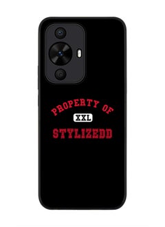 Stylizedd Rugged Black edge case for Huawei nova 12s / Huawei nova 11/ Huawei nova 12 Lite 4G, Slim fit Flexible Anti Drop Thin Cover - Property of Stylizedd  - Image 1
