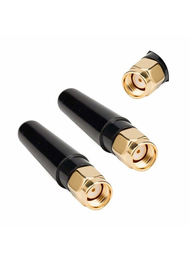 TREADALT-TEC 2.4G 5.8G Mini WiFi Bluetooth Dual Band Antenna for Router PC Asus ASRock Mini-itx Motherboard TuffTalk WiFi 6 Card FPV TX Transmitter Thinkcentre RP-SMA Male Dipole Whip Omnidirectional Antennas - Image 1