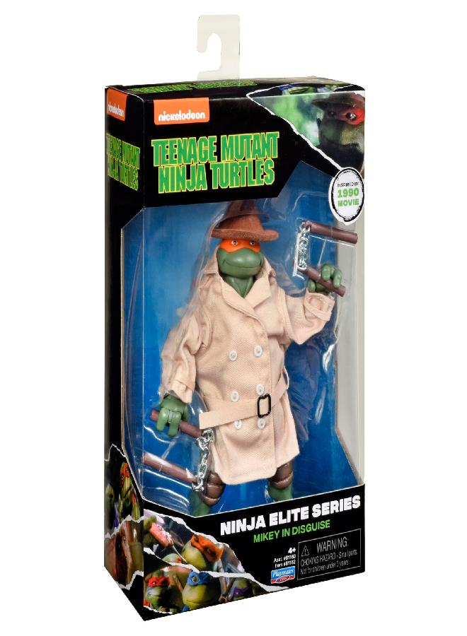 Teenage Mutant Ninja Turtles Teenage Mutant Ninja Turtles: Ninja Elite 6" Michelangelo in Disguise Figure by Playmates Toys  - Image 5
