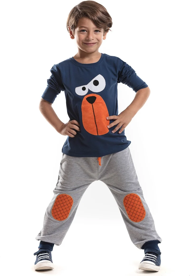 Denokids Seriously Boy T-shirt Pants Set